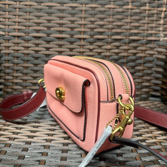 coach Willow Camera Bag In Colorblock crossbody C0695 - Picture 2 of 8